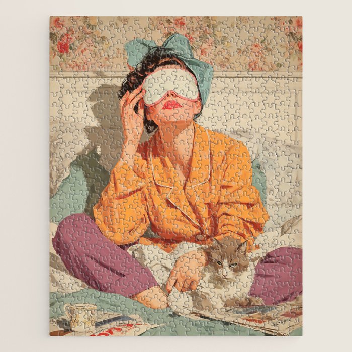 Cozy Morning Rituals Reimagined Jigsaw Puzzle Gallery Image 1