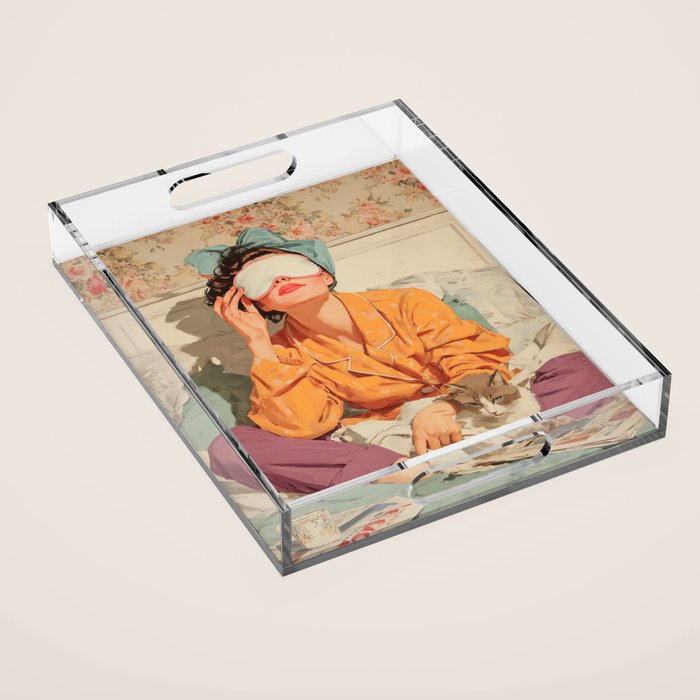 Cozy Morning Rituals Reimagined Acrylic Tray Gallery Image 1