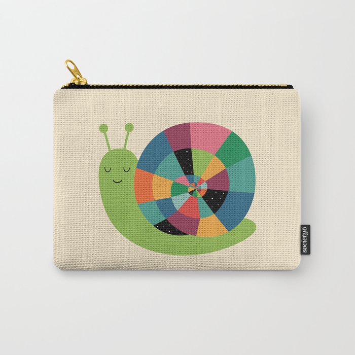 Snail Time Carry All Pouch Gallery Image 1