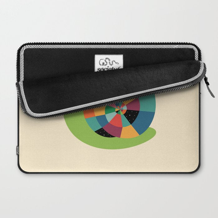 Snail Time Laptop Sleeve Gallery Image 2
