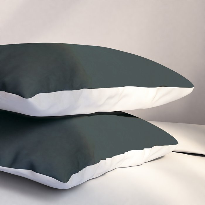Ombre Emerald Pillow Sham Gallery Image 3