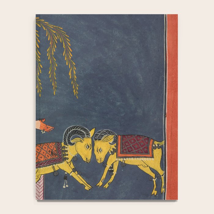 Kaccheli Ragini, from a Ragamala Antique Indian Painted Illustration  Notebook Gallery Image 4