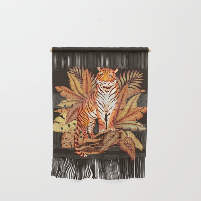 Autumn Jungle Tiger Wall Hanging Gallery Image 1