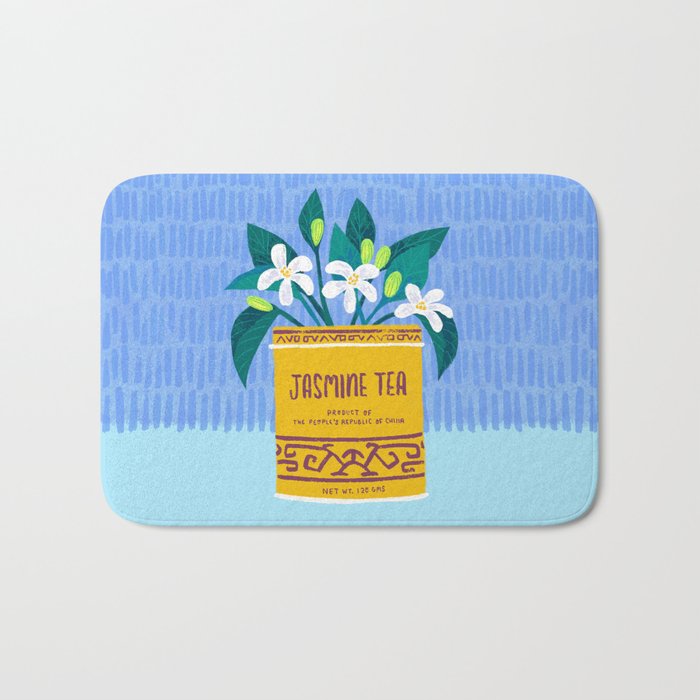 Jasmine Bouquet Florals Bath Mat Gallery Image 1
