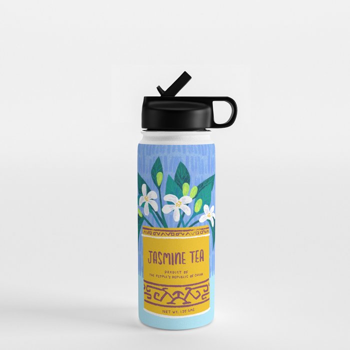 Jasmine Bouquet Florals Water Bottle Gallery Image 1