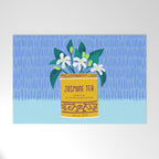 Jasmine Bouquet Florals Welcome Mat Gallery Image 1