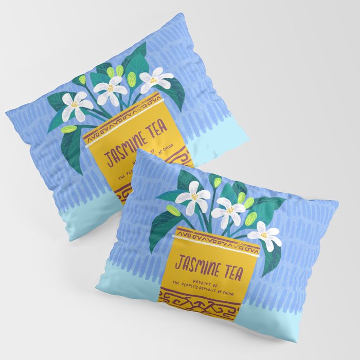 Jasmine Bouquet Florals Pillow Sham Gallery Image 1
