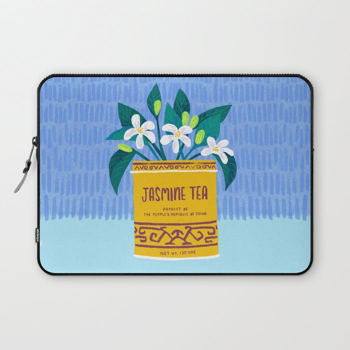 Jasmine Bouquet Florals Laptop Sleeve Gallery Image 1
