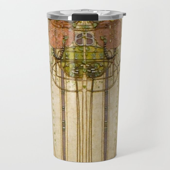 Charles Rennie Mackintosh , The Wassail  Travel Mug Gallery Image 1