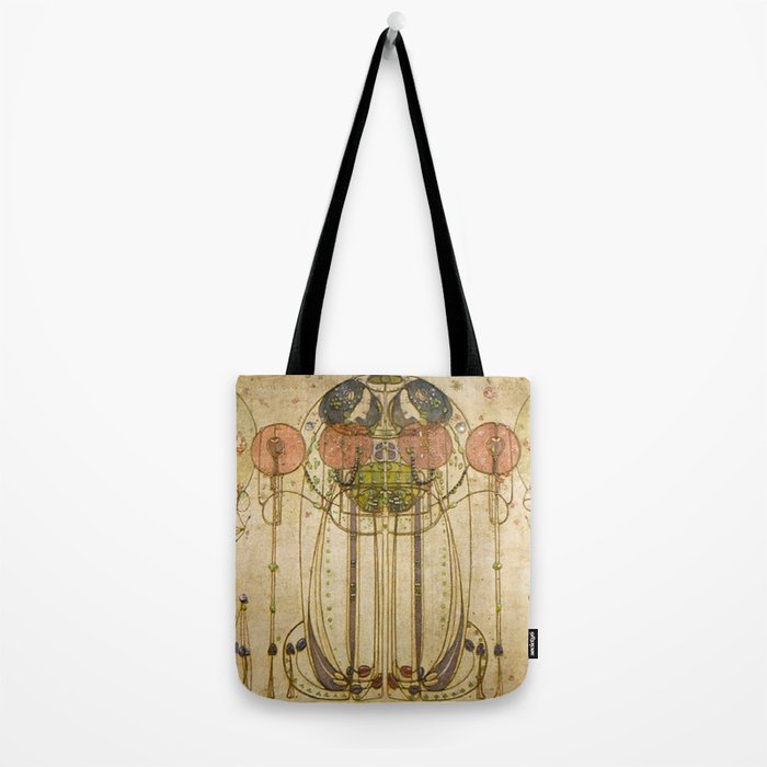 Charles Rennie Mackintosh , The Wassail  Tote Bag Gallery Image 2