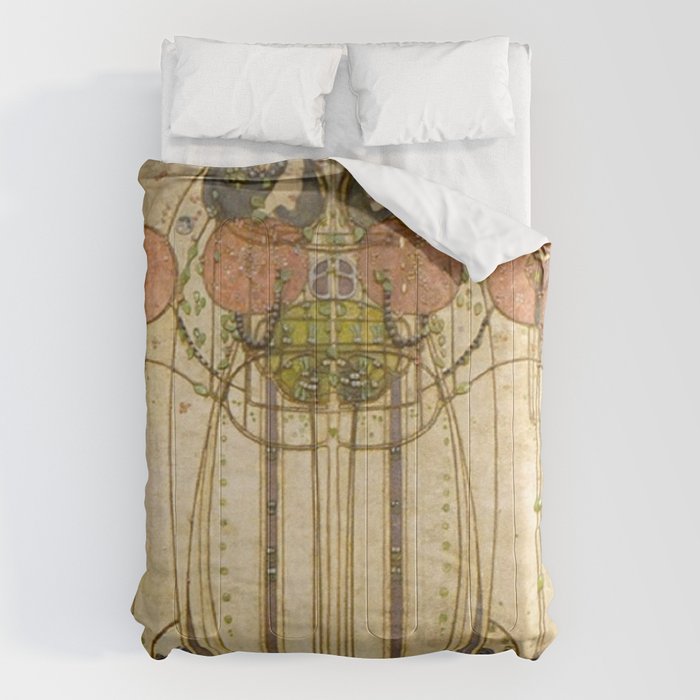 Charles Rennie Mackintosh , The Wassail  Comforter Gallery Image 1