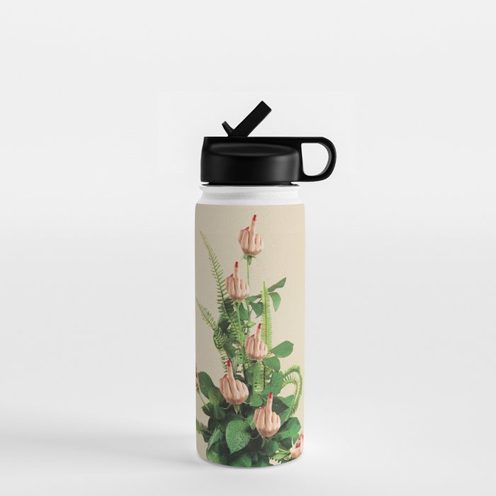 F U Bouquet - Rude Plant / Middle finger Water Bottle Gallery Image 1