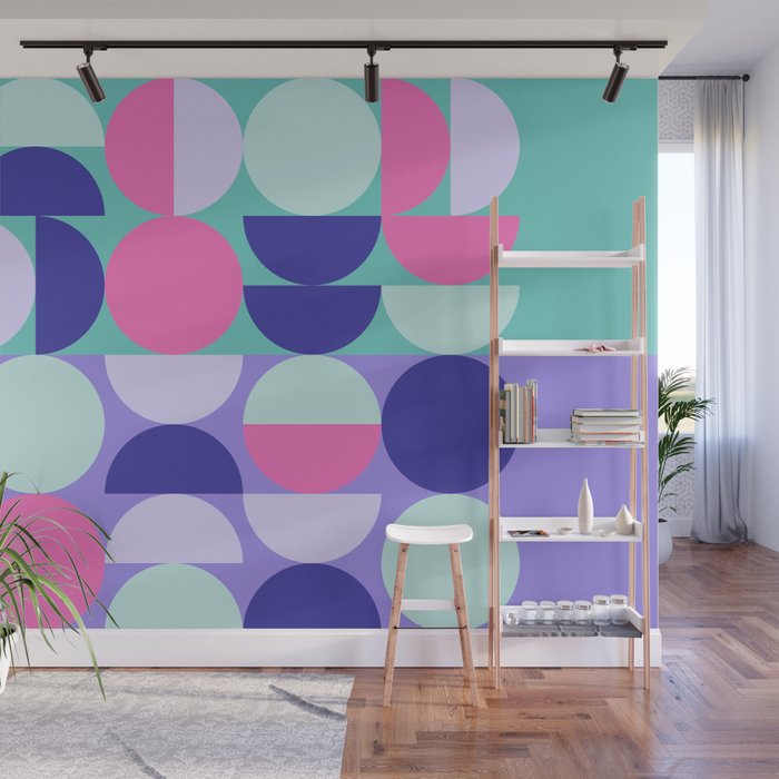 Future Retro 01B Wall Mural Gallery Image 1