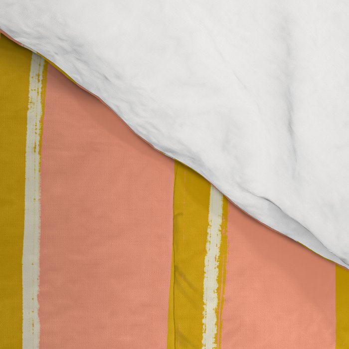 Peach, Tulip & Cream | PATTERN 09: The Retro Edition Comforter Gallery Image 4