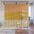 Peach, Tulip & Cream | PATTERN 09: The Retro Edition Wall Mural Gallery Image 1
