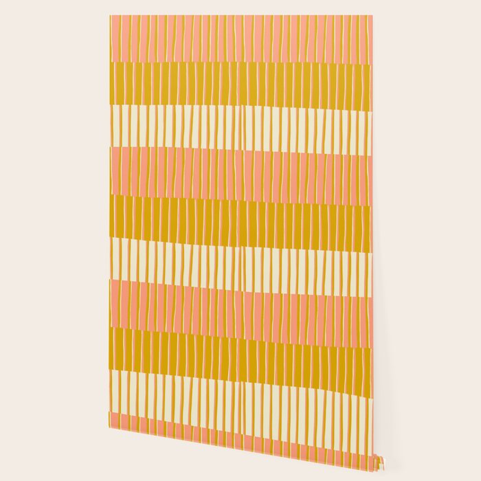 Peach, Tulip & Cream | PATTERN 09: The Retro Edition Wallpaper Gallery Image 2