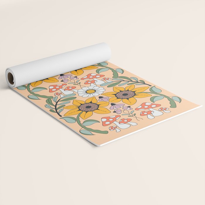 Kaleidoscope Garden Yoga Mat Gallery Image 2