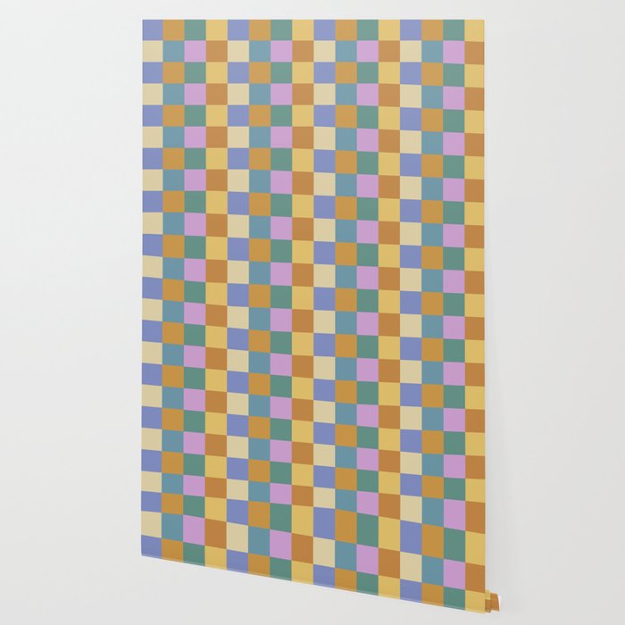 Checkered Multicolor Pattern XXXVI Colorful Summer Wallpaper Gallery Image 2
