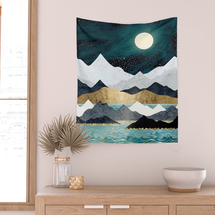 Ocean Stars Wall Tapestry Gallery Image 2