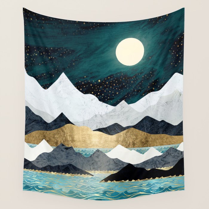 Ocean Stars Wall Tapestry Gallery Image 1