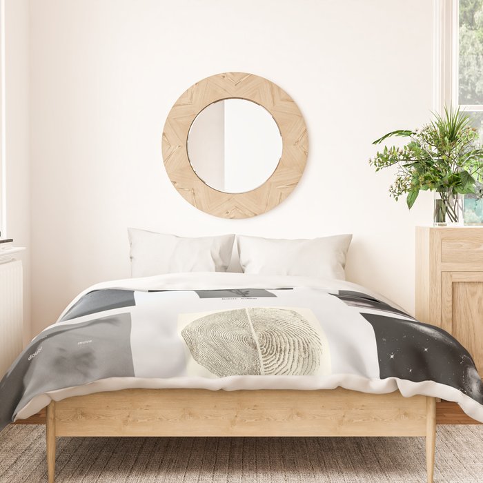 thinking about ways to stay human Duvet Cover Gallery Image 3