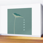 Cat and Plant 54 Wall Mural Gallery Image 2