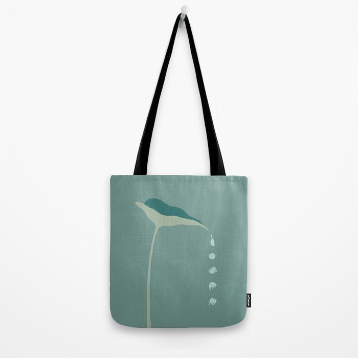 Cat and Plant 54 Tote Bag Gallery Image 2