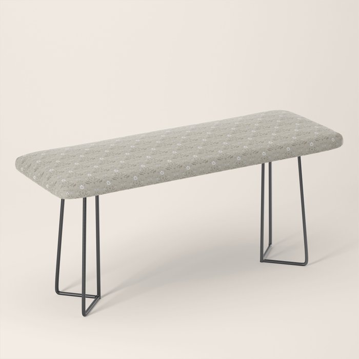 Vintage Cafe Floral - Oat Bench Gallery Image 1
