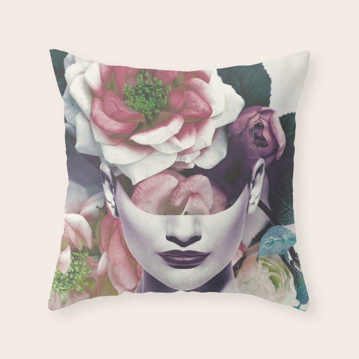 inner garden 2a Throw Pillow Gallery Image 6