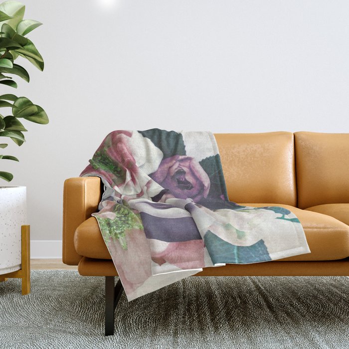 inner garden 2a Throw Blanket Gallery Image 1