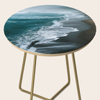 Misty Shoreline - Moody Ocean Photography Print Side Table Gallery Image 2