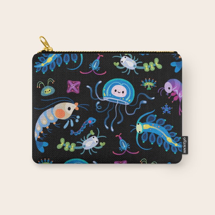 Zooplankton Carry All Pouch Gallery Image 1