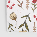 Spring Garden Flower Collection - White Poster Gallery Image 3