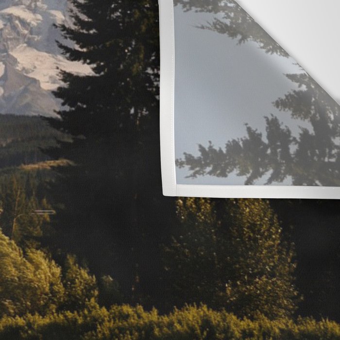 Mount Hood Lavender Farm Wall Tapestry Gallery Image 3