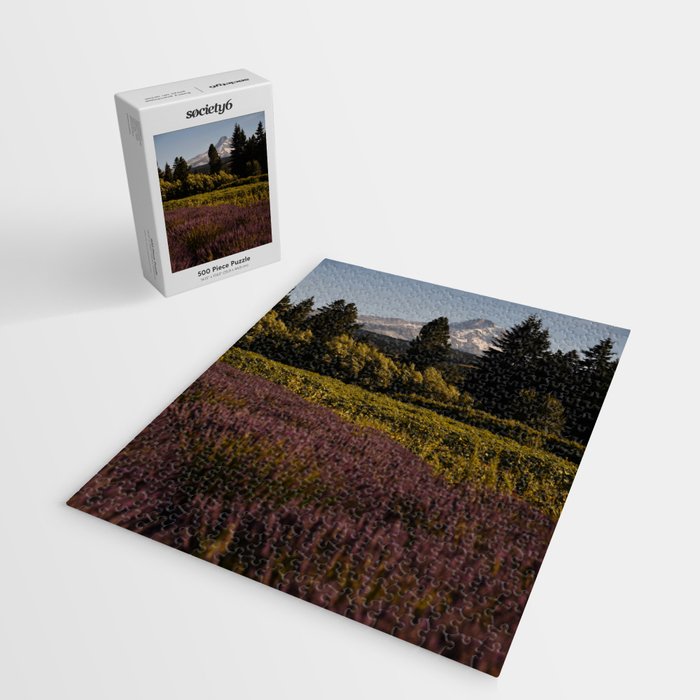Mount Hood Lavender Farm Jigsaw Puzzle Gallery Image 2