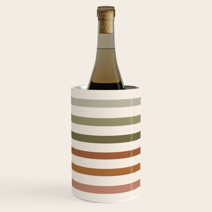 Bold Curvature Stripes I Wine Chiller Gallery Image 1