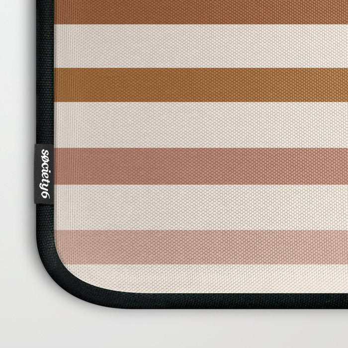 Bold Curvature Stripes I Laptop Sleeve Gallery Image 3