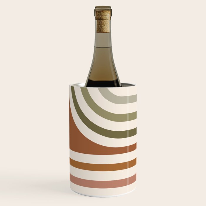 Bold Curvature Stripes I Wine Chiller Gallery Image 2