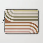 Bold Curvature Stripes I Laptop Sleeve Gallery Image 1