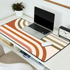 Bold Curvature Stripes I Desk Mat Gallery Image 2