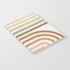 Bold Curvature Stripes I Notebook Gallery Image 2