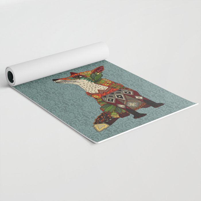 fox love Yoga Mat Gallery Image 2