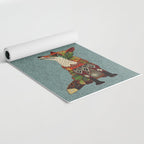fox love Yoga Mat Gallery Image 2
