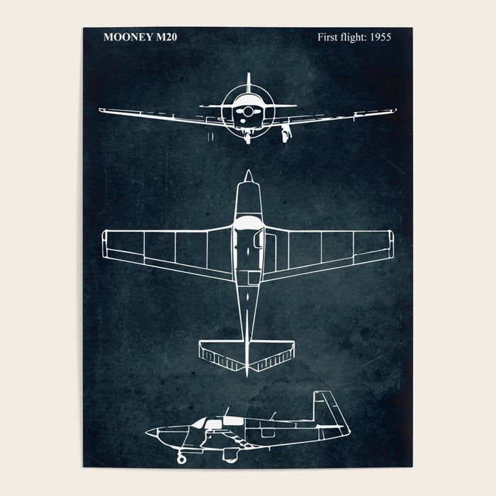 Mooney M20 - 1955 Poster Gallery Image 4