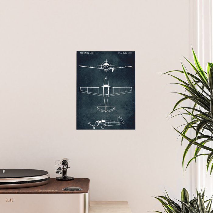 Mooney M20 - 1955 Poster Gallery Image 2