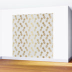 Gold Pineapple Pattern Wall Mural Gallery Image 2