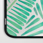 Tropical Banana Leaves - Mint Palette Laptop Sleeve Gallery Image 3