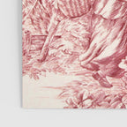 Red Toile de Jouy - 2 Poster Gallery Image 3