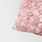 Red Toile de Jouy - 2 Pillow Sham Gallery Image 4