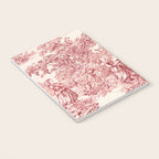 Red Toile de Jouy - 2 Notebook Gallery Image 3